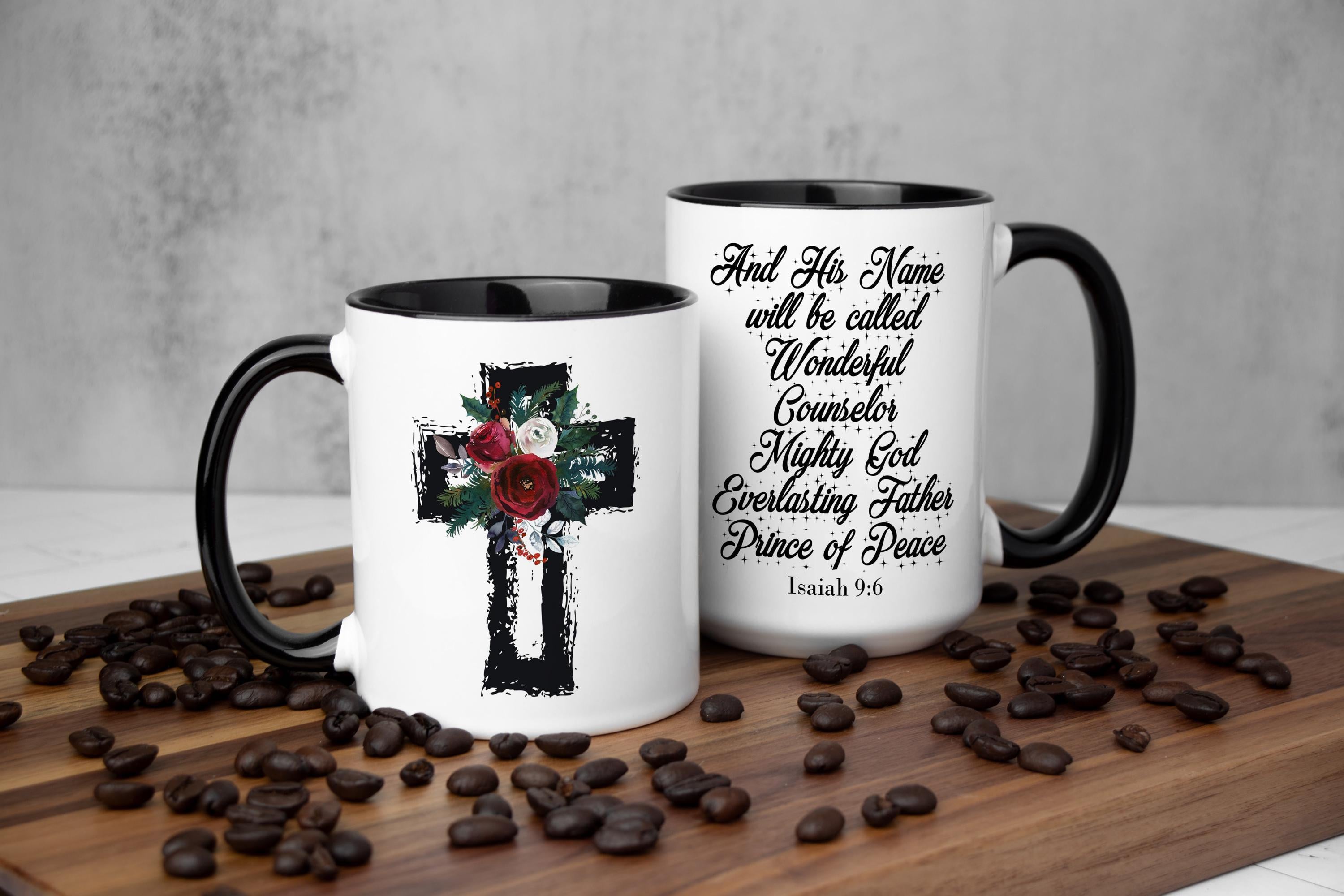 Christmas Scripture Coffee Mug: Religious Gift with Giftbox
